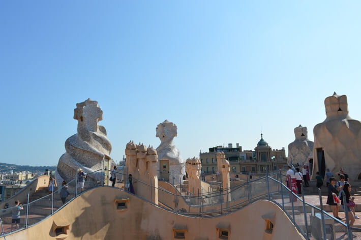 Terraço da Casa Milà