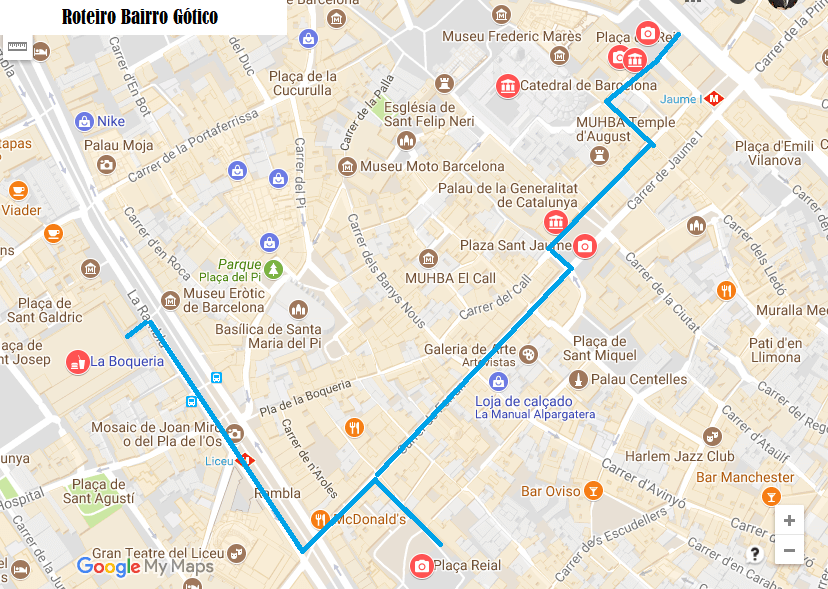 Roteiro Bairro Gótico