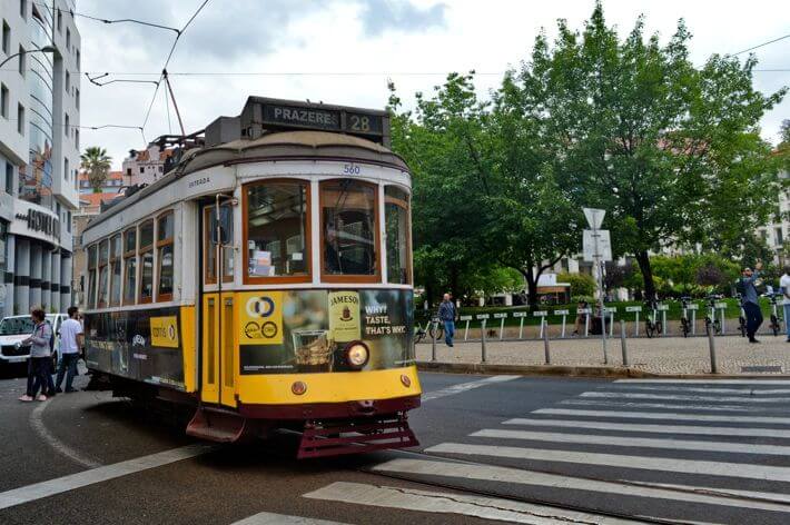 Tram 28 em Lisboa
