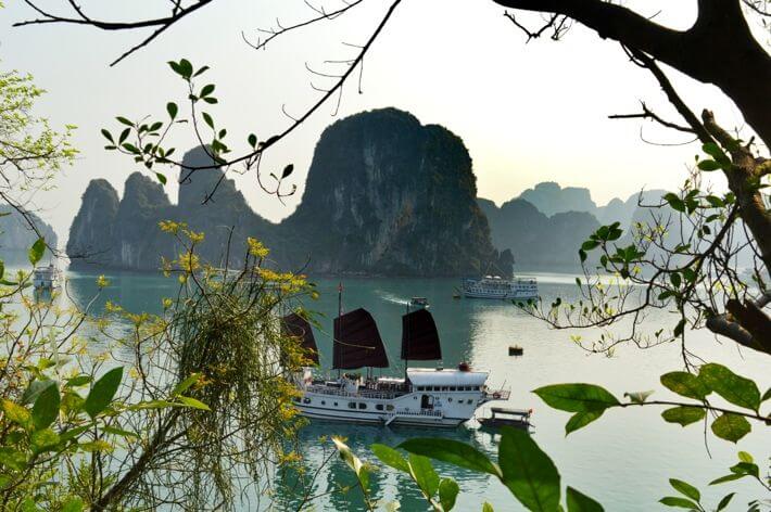 Mirante em Halong Bay