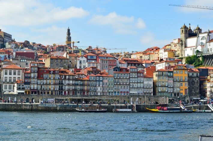 Porto em Portugal Europa
