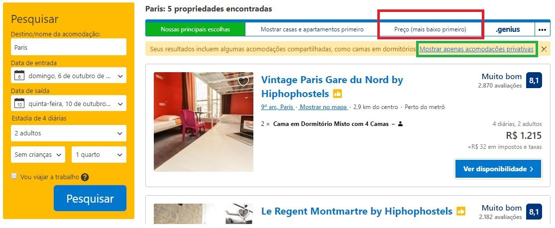 Passo a passo para encontrar o hotel de melhor custo-benefício