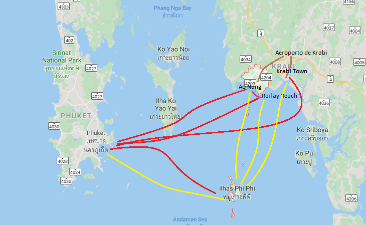 As praias da Tailândia e como conhecê-las