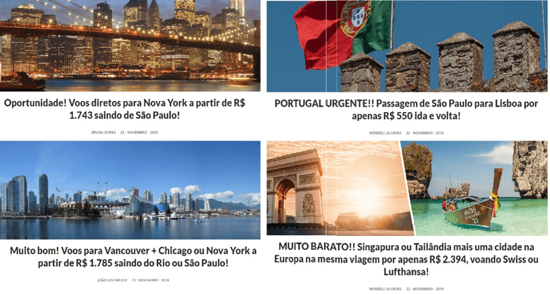 Dicas: Passagens aéreas baratas