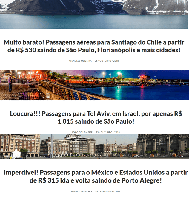 Dicas: Passagens aéreas baratas