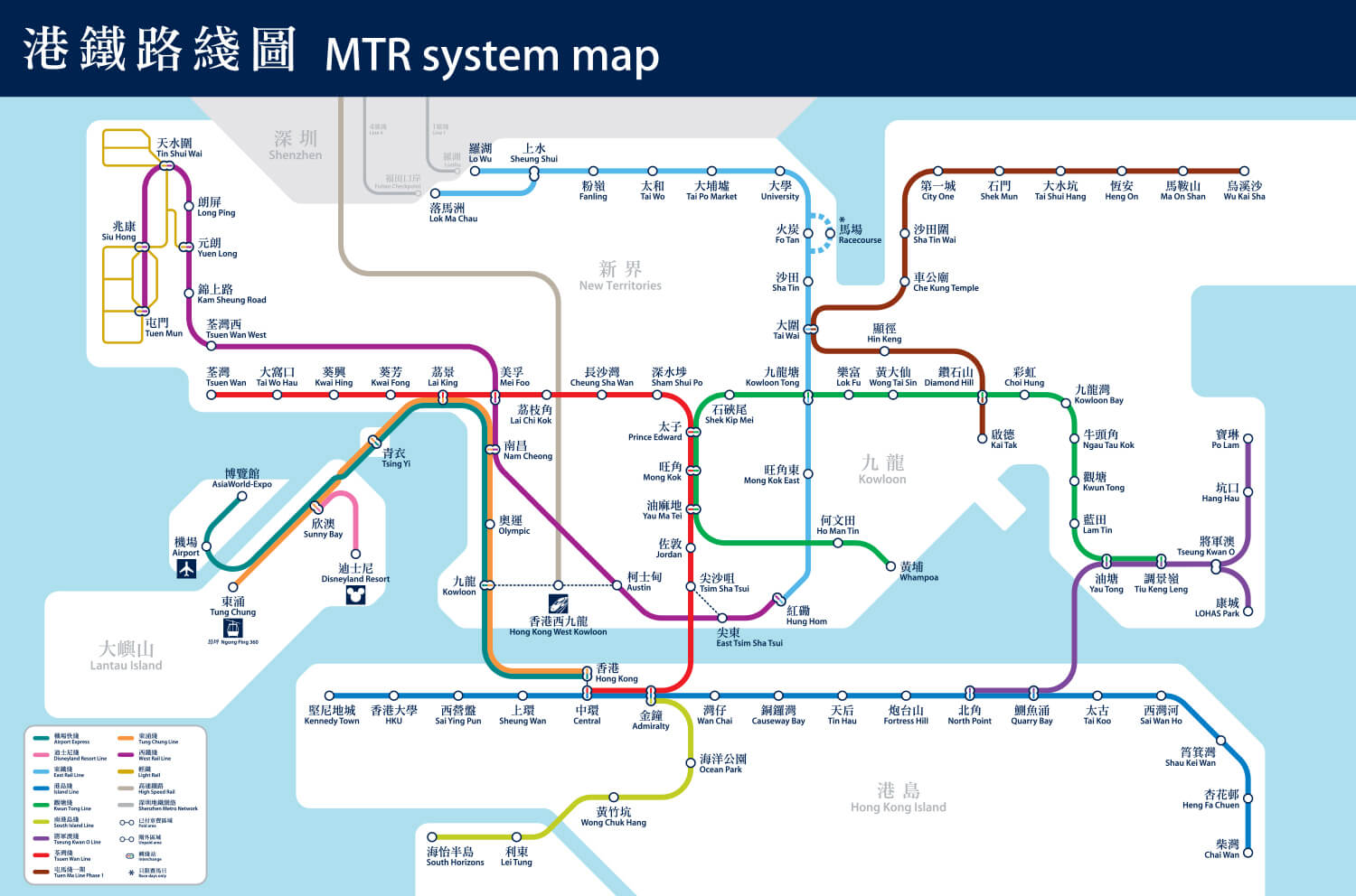 Mapa do metro